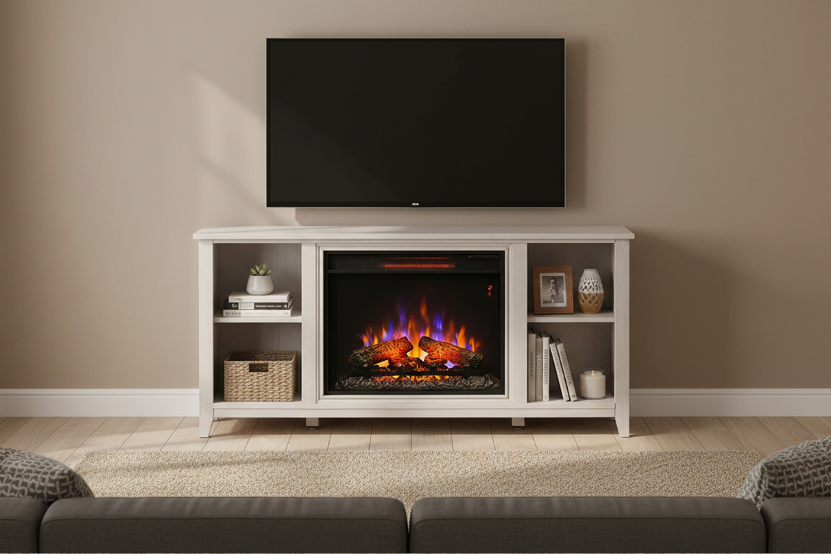 23インチ電気暖炉パークデール